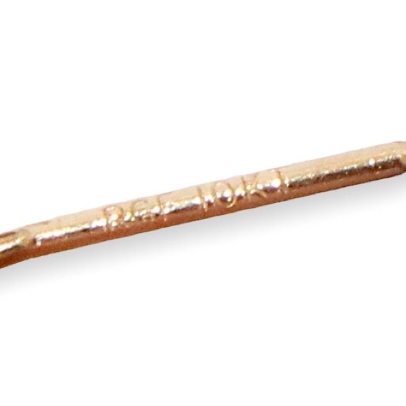 Vintage 10K Gold Malachite Stud Earrings Large Round Cabochon Studs Estate - Picture 6 of 6